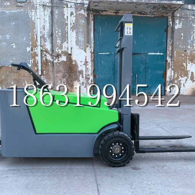 游仙区小型电动叉车1吨2吨步行站驾式电瓶堆高充电装卸车液压升降车铲车